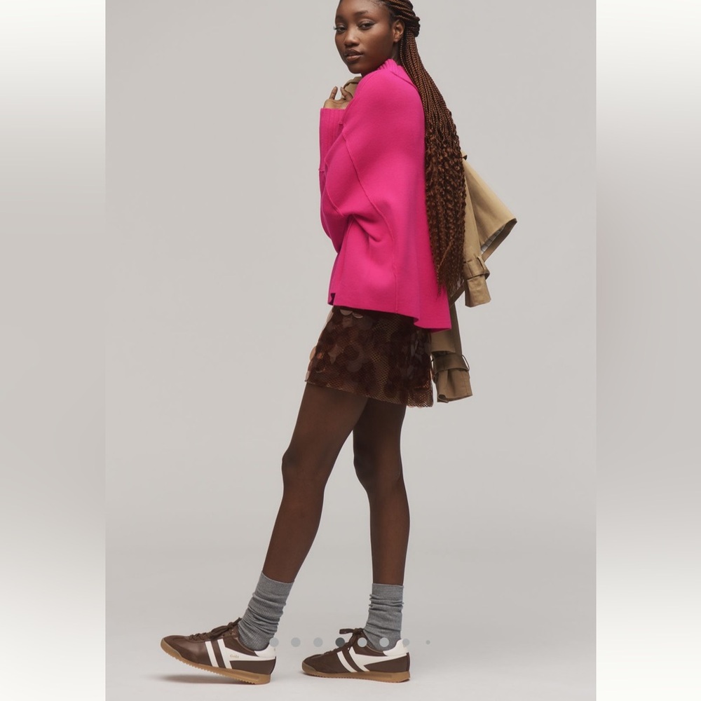 NWT Anthropologie Maeve Sequin Mini Skirt - Picture 4 of 7
